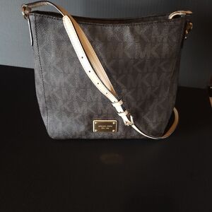 Michael Kors Black Signature Shoulder Bag